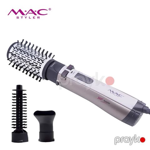 3- 1 Arada MAC Styler MC-6620 Kramik Örtüklü Multistyler Fen Professional Orjinal Fırça Fen — Bakı