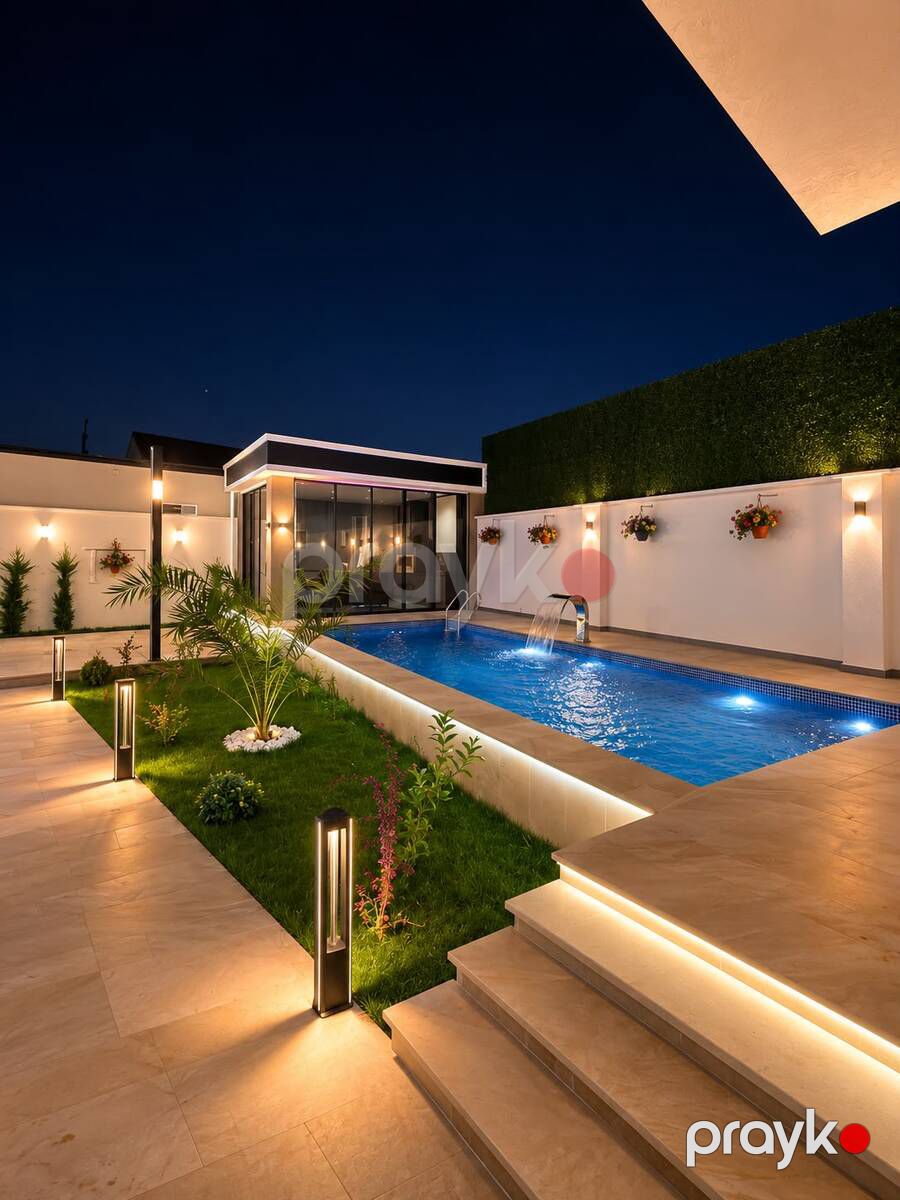 Satılır 4 otaqlı həyət evi/bağ evi 200 m² — Ev, villa, Bakı (3)