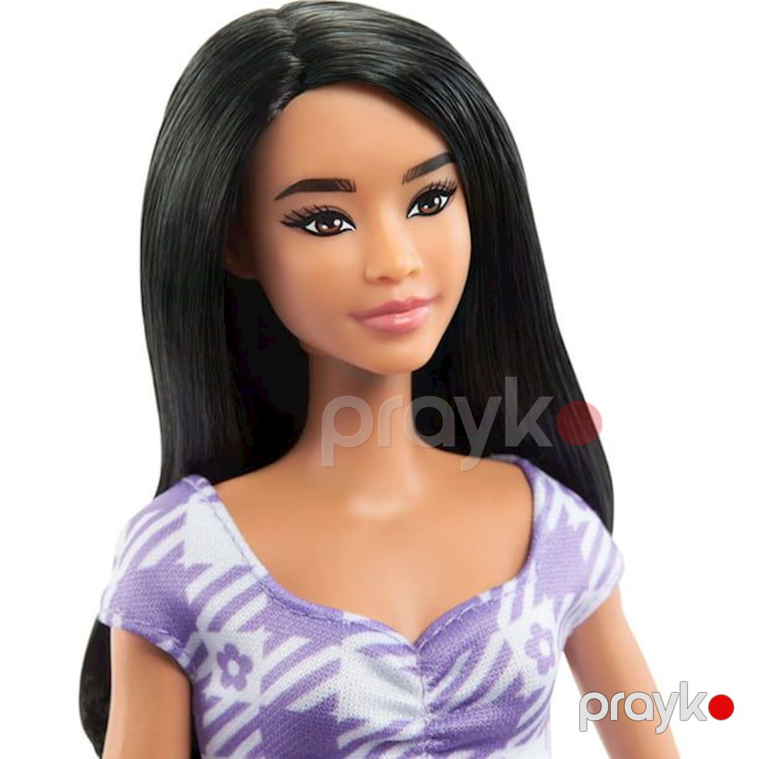 Kukla Mattel Barbie Fashionistas Doll-Oversized Plaids — Mallar, Bakı (2)