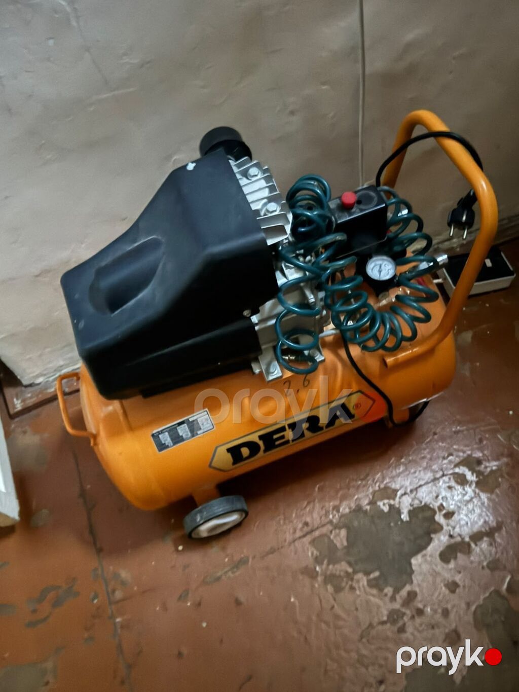 Dera hava kompressoru Texniki göstəricilər: - Güc: 5.0 HP — Pompa və kompressor, Xırdalan (2)