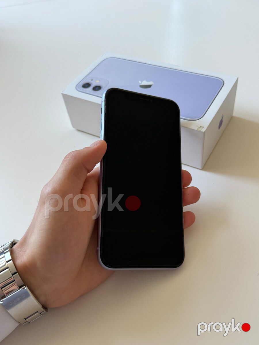Apple iPhone 11 Purple 64GB/4GB — Smartfonlar, Bakı (2)