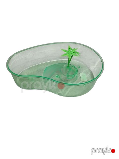Tısbağalar üçün akvaterrarium 83927400, plastik, yaşıl — Bakı