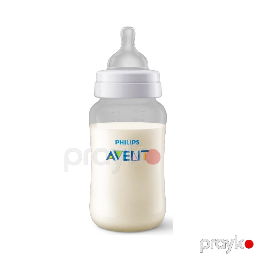 Qidalanma üçün qab Philips Avent Anti-colic SCY106/01, polipropilen/silikon, şəffaf, 330 ml, 3+ ay — Mallar, Bakı (2)