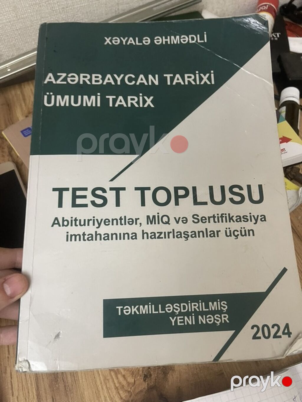 Məhsul: “Azərbaycan tarixi – Ümumi tarix” Test Toplusu — Kitablar, Bakı (3)