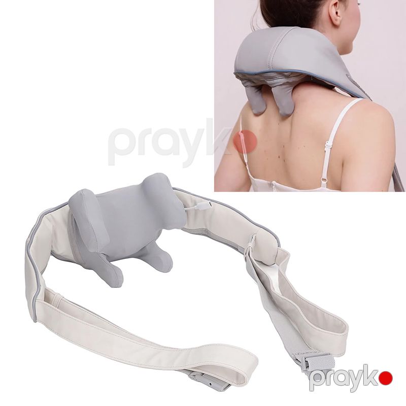 Professional Shiatsu Boyun və Çiyin Masajoru 2000mAh Batareya ilə Portativ Rahatlıq — Masaj aparatları, Bakı (2)