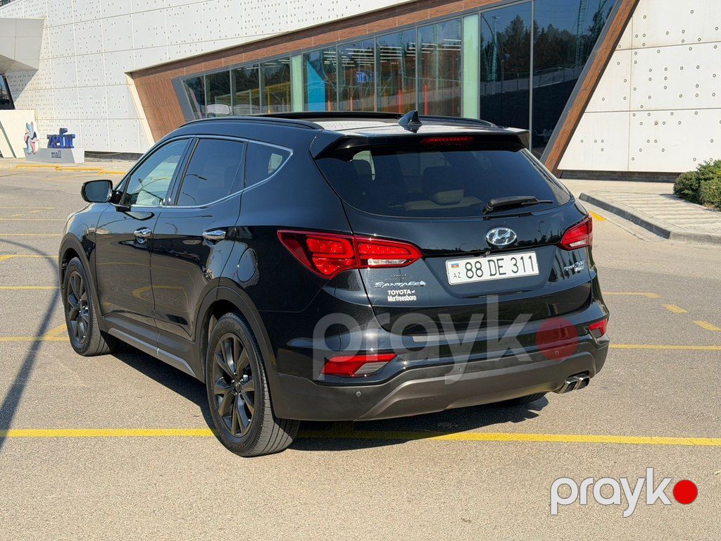 Hyundai Santa Fe, 2.0 L, 2017 il, 105 000 km — Avtomobillər, Bakı (7)