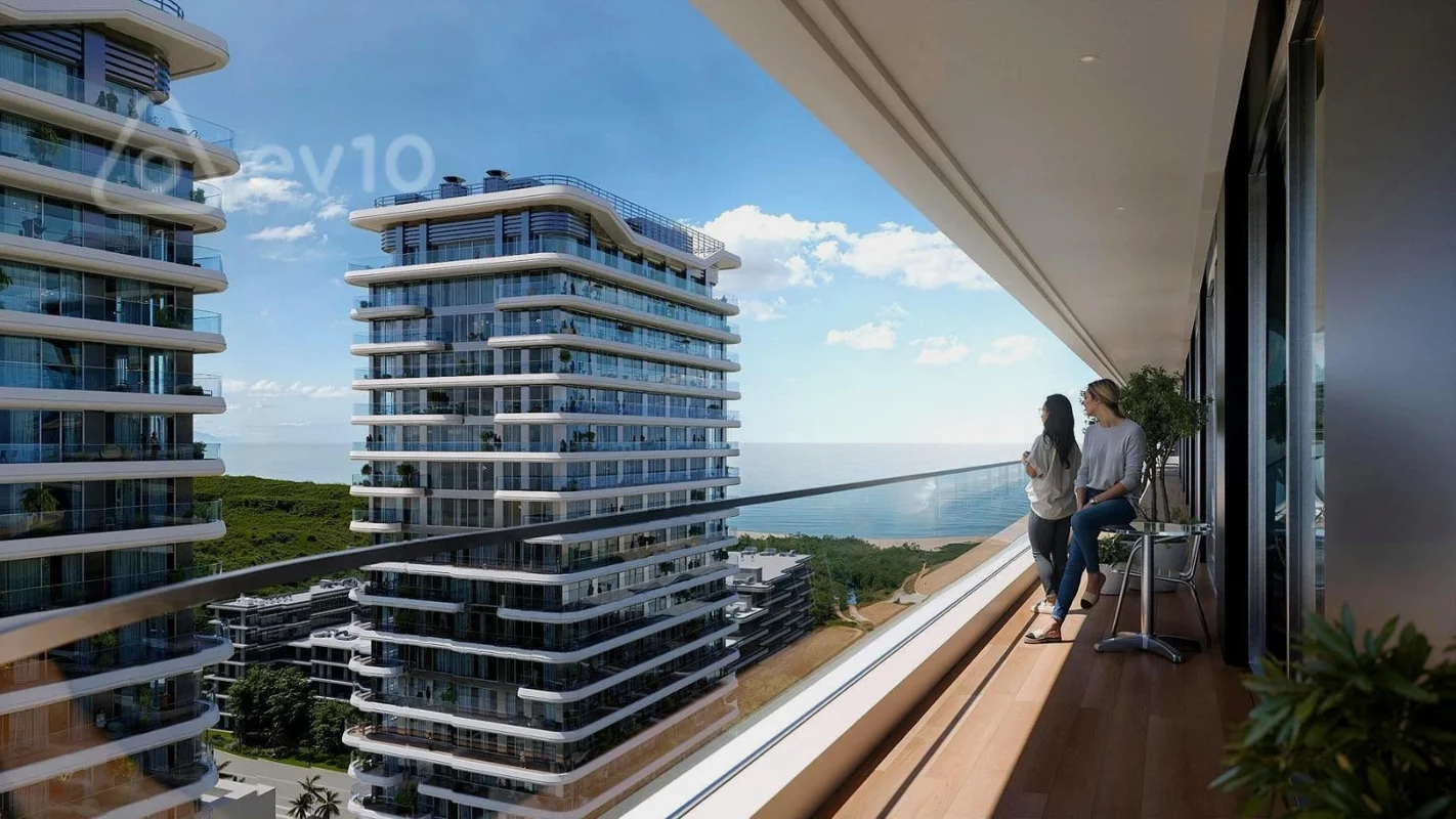 1 otaqlı mənzil, 56.3 m², Sea Breeze Resort — Mənzil, Bakı (5)