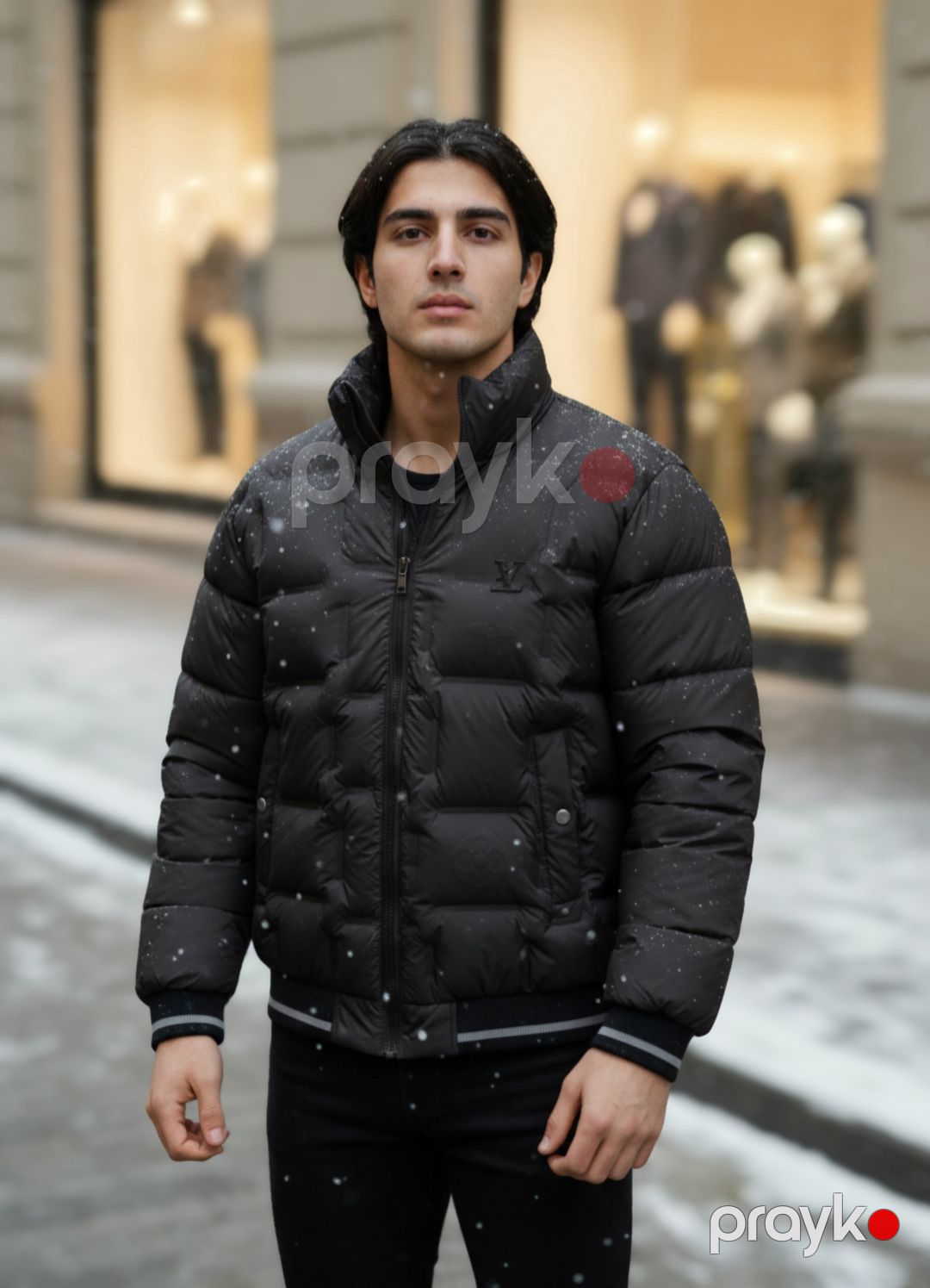 Kişilər üçün gödəkçə, qara, ölçü XL BB-05008_qara_XL — Mallar, Bakı (2)