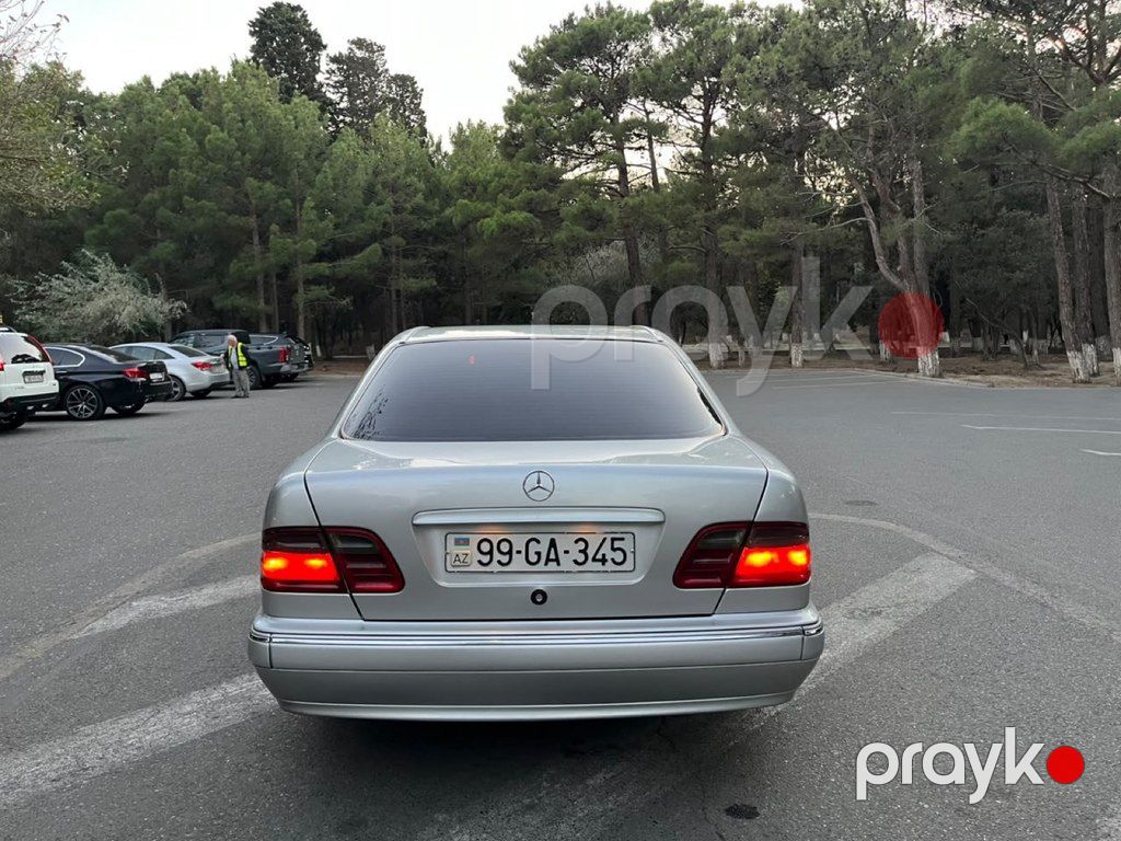 Mercedes E 220, 2.2 L, 2000 il, 340 000 km — Avtomobillər, Bakı (8)