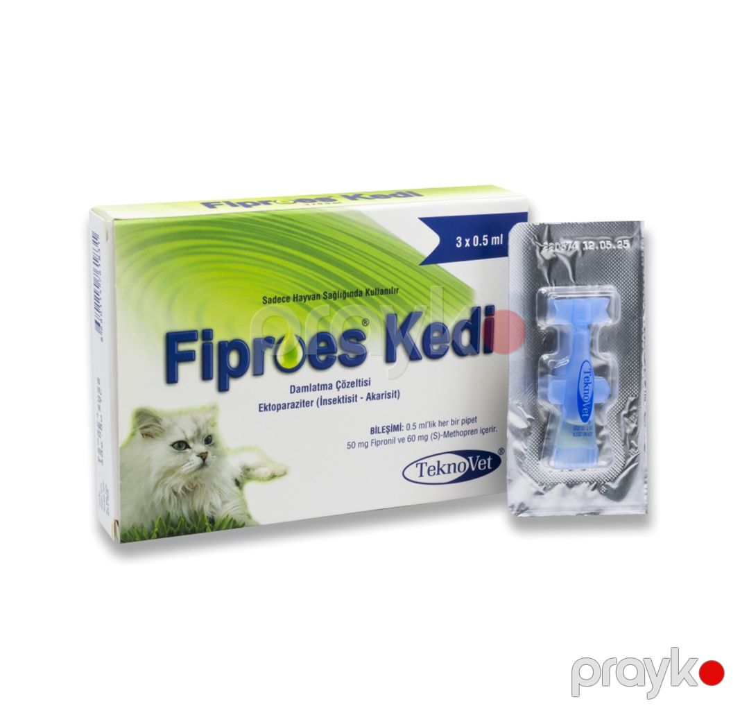 Damcılar Fiproes bit, birə və gənə əleyhinə, pişiklər üçün, 1x0.5 ml — Mallar, Bakı