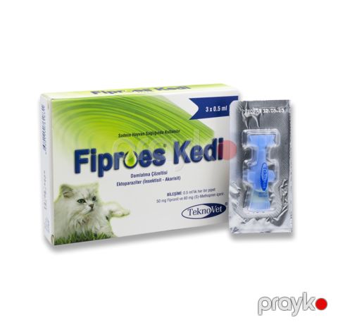 Damcılar Fiproes bit, birə və gənə əleyhinə, pişiklər üçün, 1x0.5 ml — Bakı