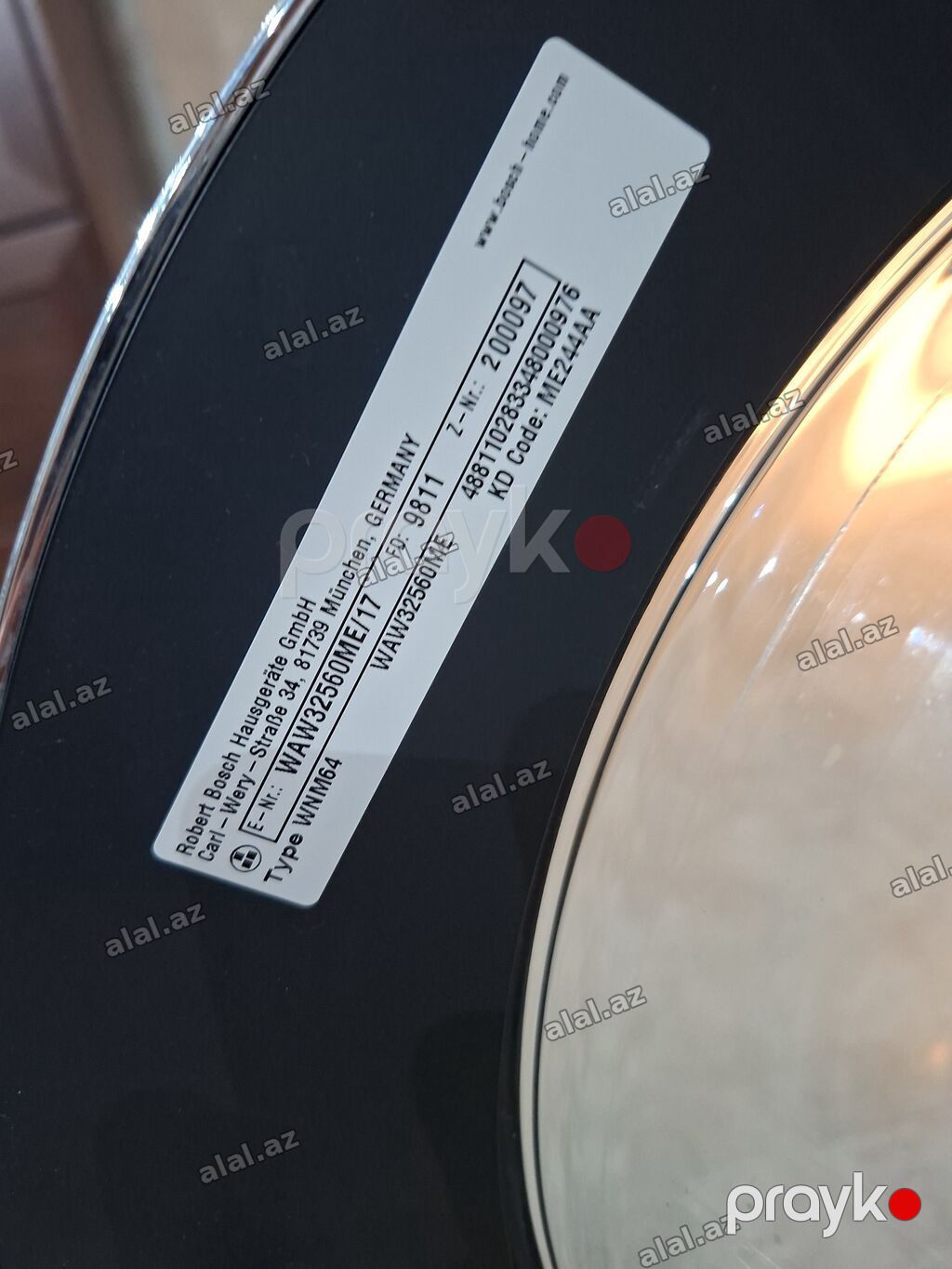 Bosch Serie 8 paltaryuyan maşın – model WAW32560NL (Made in Germany) — Elektronika, Bakı (4)