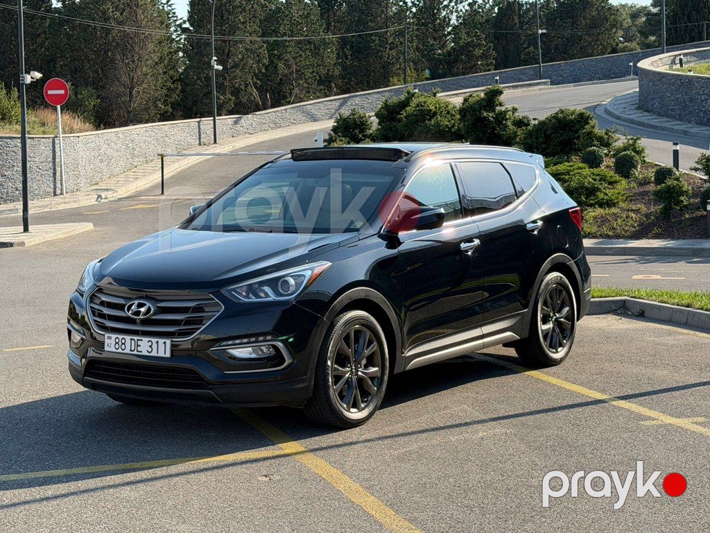 Hyundai Santa Fe, 2.0 L, 2017 il, 105 000 km — Avtomobillər, Bakı (3)
