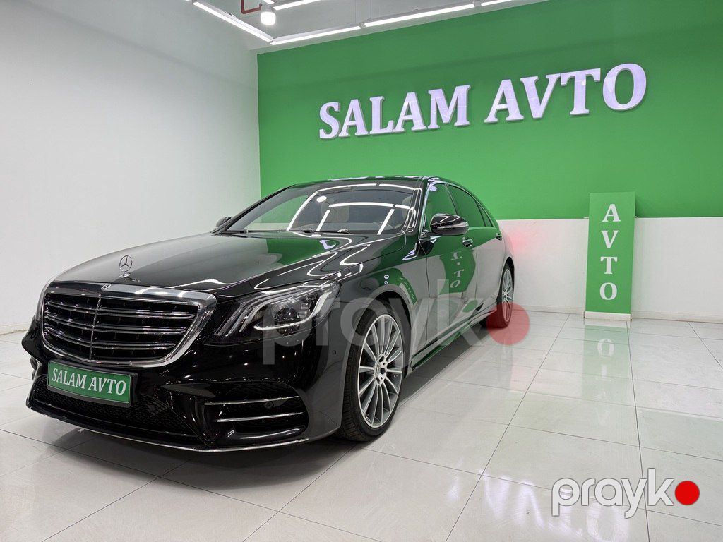 Mercedes S 560 4MATIC, 4.0 L, 2018 il, 45 900 km — Avtomobillər, Bakı (3)