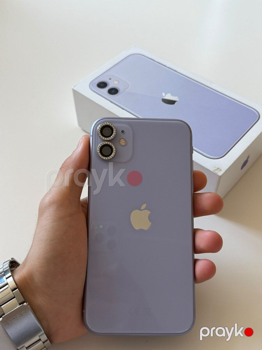 Apple iPhone 11 Purple 64GB/4GB — Smartfonlar, Bakı (3)