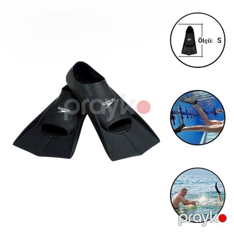 Üzgüçülük üçün last Speedo ISG510, PVC, qara, ölçü S — Bakı