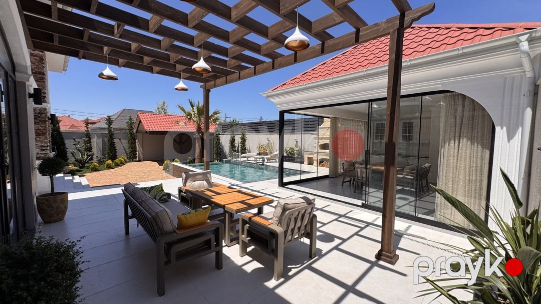 Satılır 5 otaqlı həyət evi/bağ evi 280 m² — Ev, villa, Bakı (9)