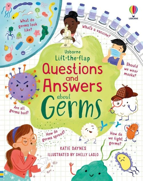 Lift-the-flap Questions and Answers about Germs — Kitablar
