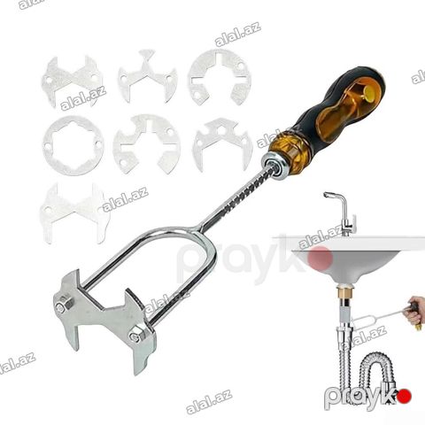 Smistitel açarı (7 başlı) USmistitel açarı (7 başlı) niversal Lavabo — Bakı