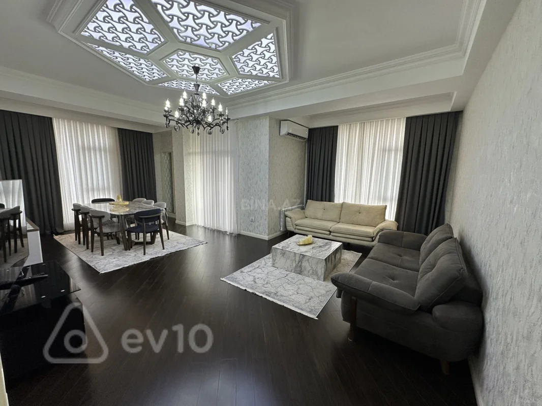 3 otaqlı mənzil, 160 m², Qarabağ küçəsi — kirayə — Mənzil, Bakı (9)