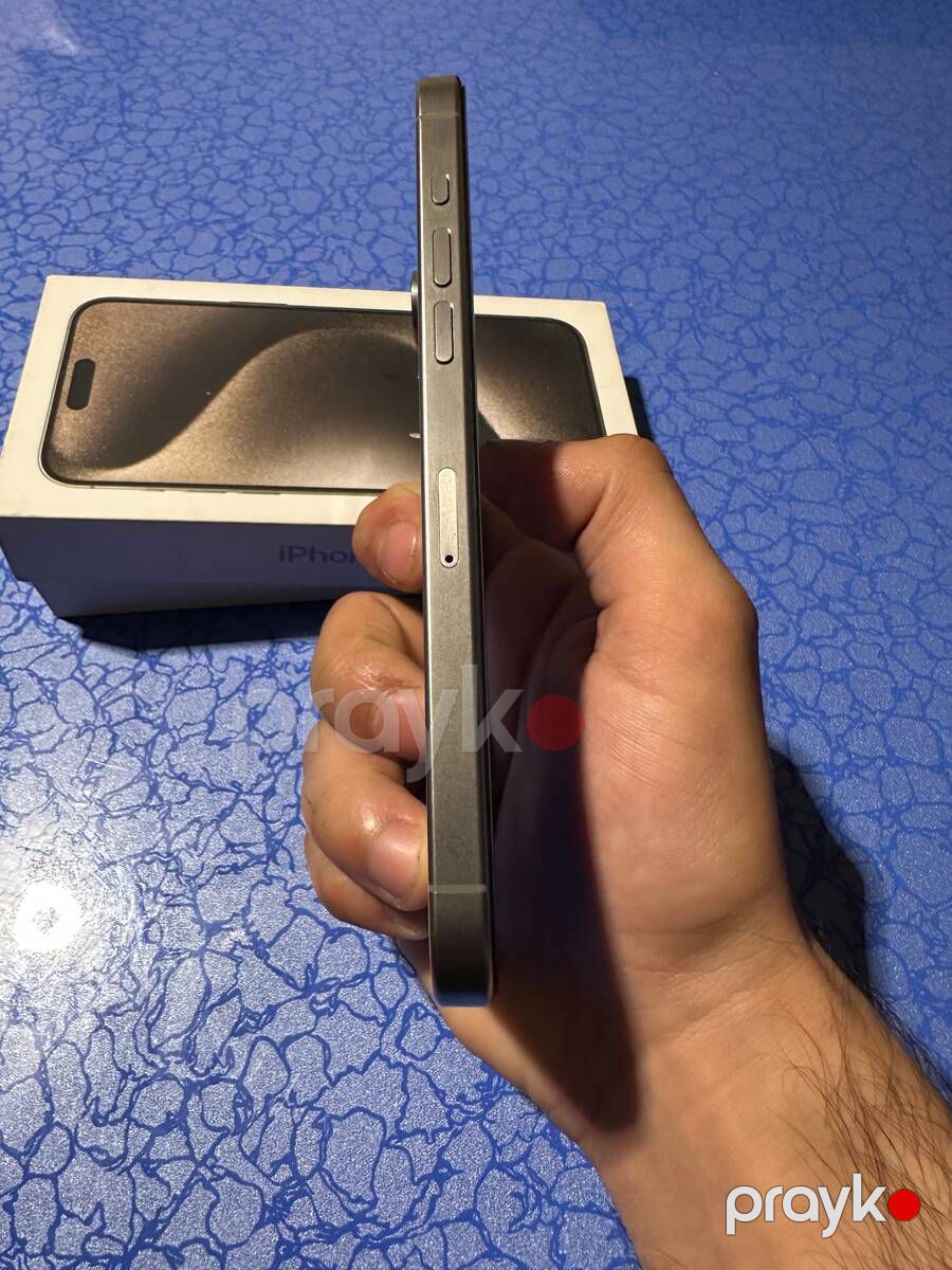 Apple iPhone 15 Pro Max Natural Titanium 256GB/8GB — Smartfonlar, Sumqayıt (6)