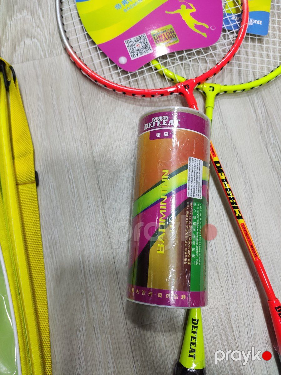 Badminton raketkası və valanı "Defeeat" — İdman, hobi, istirahət, Bakı (2)