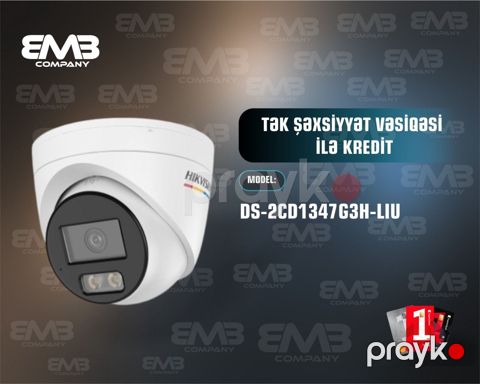 Müşahidə kamerası DS-2CD1347G3H-LIU — Bakı