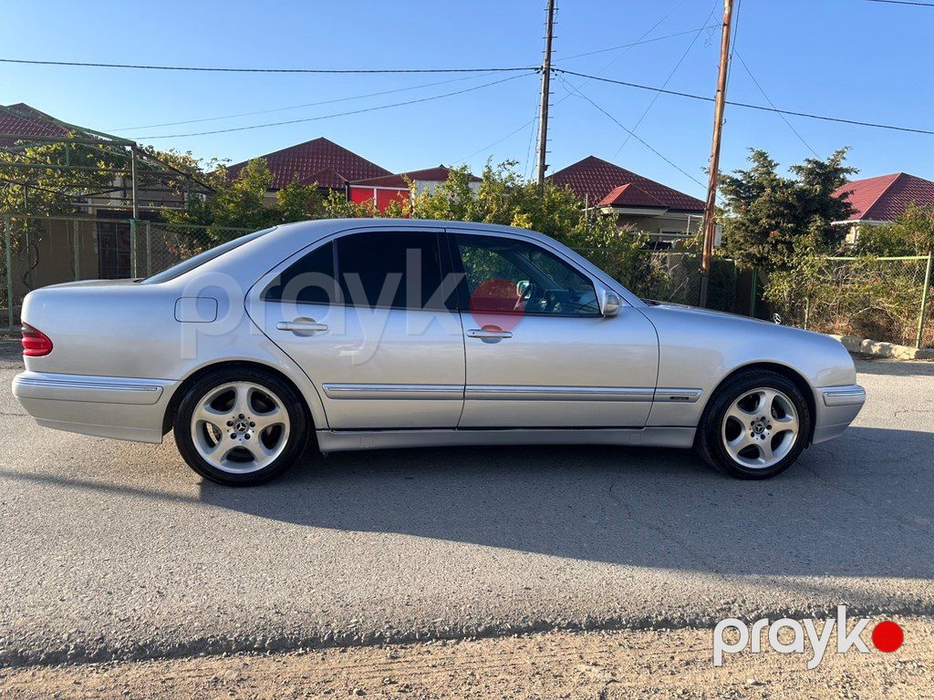 Mercedes E 200, 2.2 L, 2001 il, 400 000 km — Avtomobillər, Bakı (11)