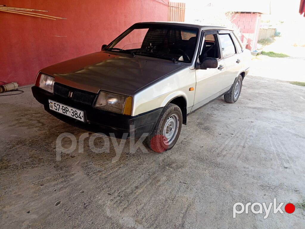 Lada Samara (VAZ 2109) hetçbek - Kuzov: 5 qapılı hetçbek, gümüşü — Avtomobillər, Kürdəmir (6)