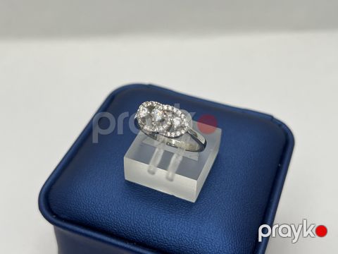 Qadınlar üçün üzük G9833, gümüş 925 əyar — Bakı
