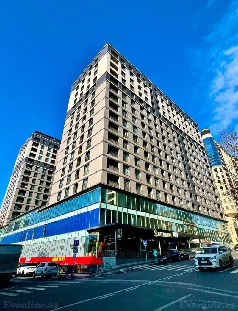 Satılır 2 otaqlı Mənzil Yeni tikili 110 m² Bakı, Nəsimi r., 28 May m