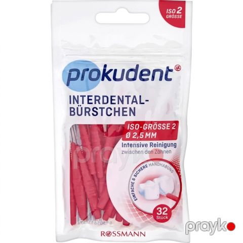 Dişarası fırçalar Prokudent 32 əd 2.5 mm — Bakı