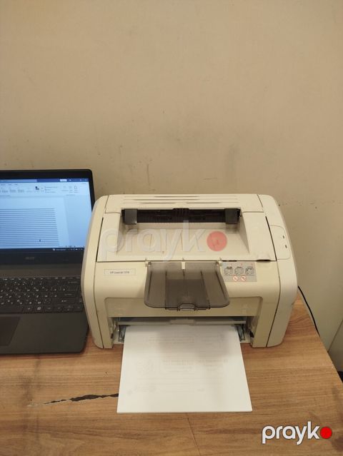 HP LaserJet 1018 monoxrom lazer printer - Növ: Qara-ağ lazer printer — Bakı