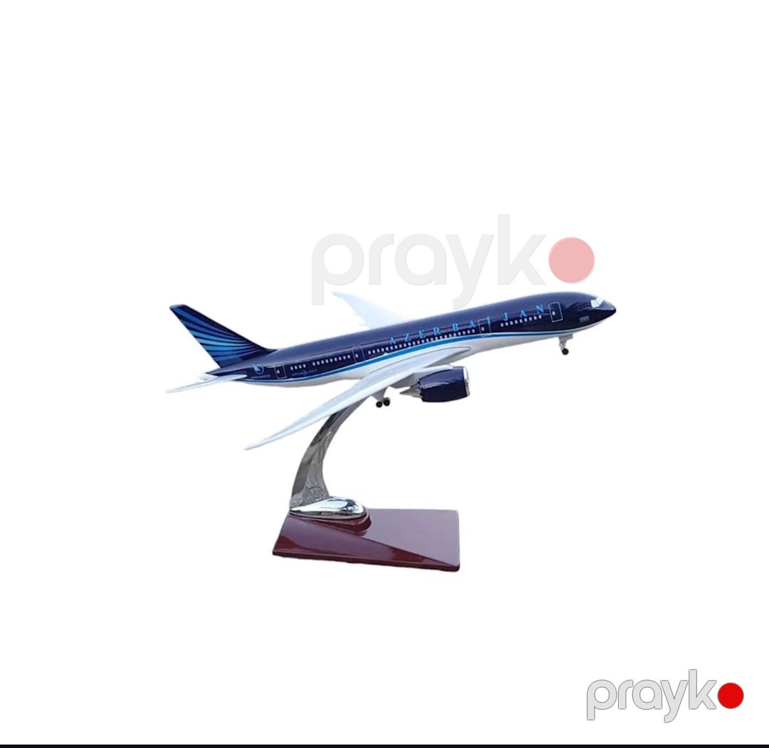 Dekorativ təyyarə modeli F35-ag-282, 28x28.5x17 sm, ağ/göy — Mallar, Bakı (2)