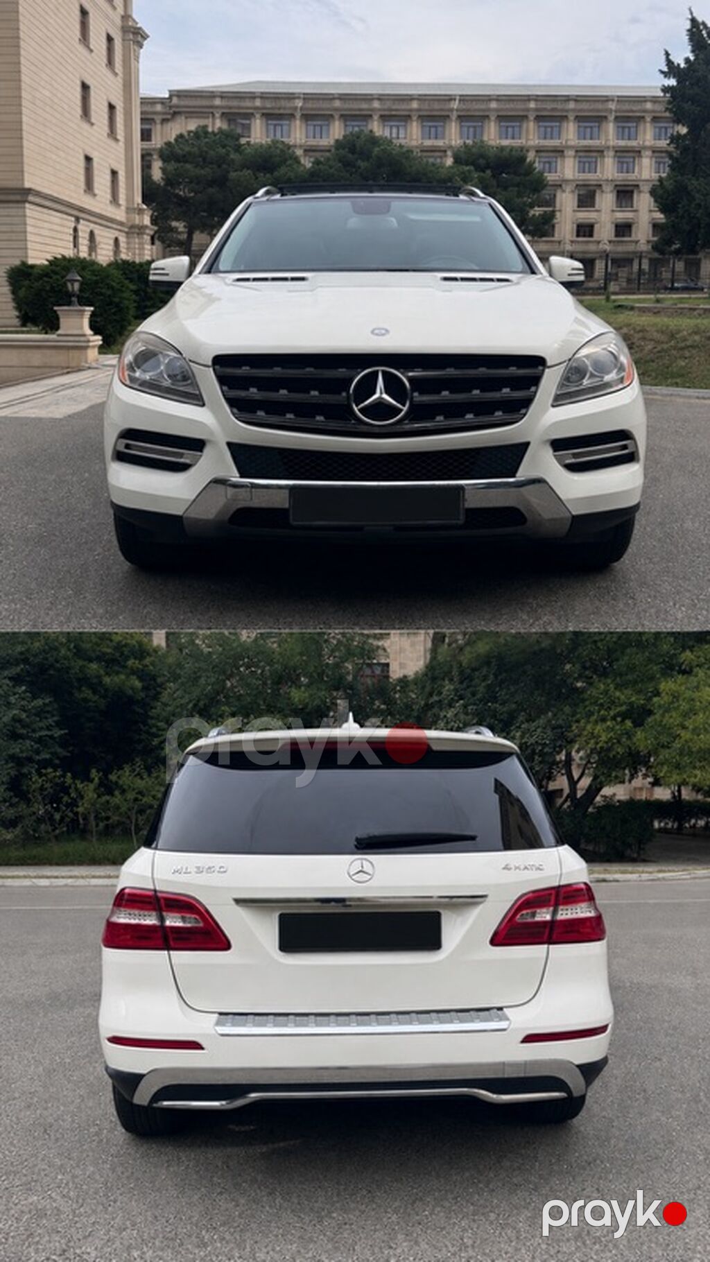 Mercedes-Benz ML 350: 3.5 l 2012 il Ofrouder/SUV — Avtomobillər, Bakı (2)