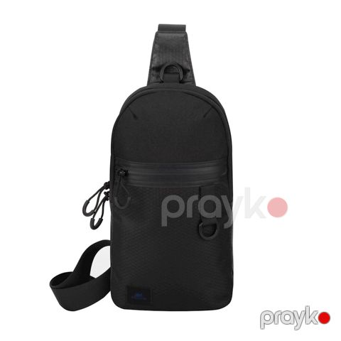 Kross-bodi çanta kişilər üçün Rivacase 5312 qara — Bakı
