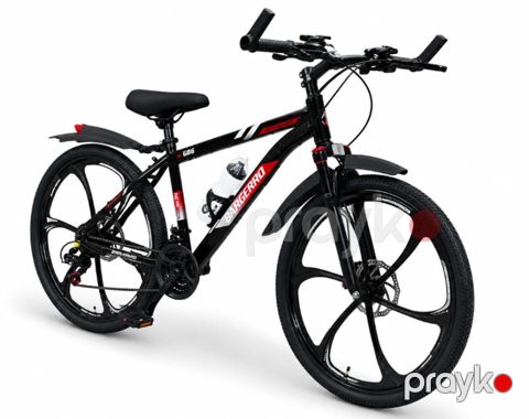 Uşaq velosipedi Bargerro_686, 8-12 yaş, 24”, qara — Bakı