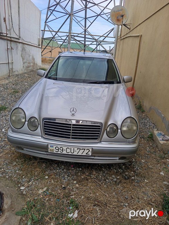 Mercedes E 200, 2.0 L, 1998 il, 300 000 km — Avtomobillər, Bakı (9)