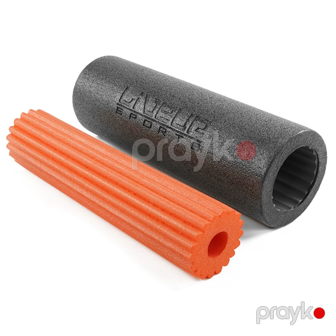 Dəst LiveUp Sport LS3765, Yoqa üçün, Universal, Narıncı/Qara — Mallar, Bakı (2)