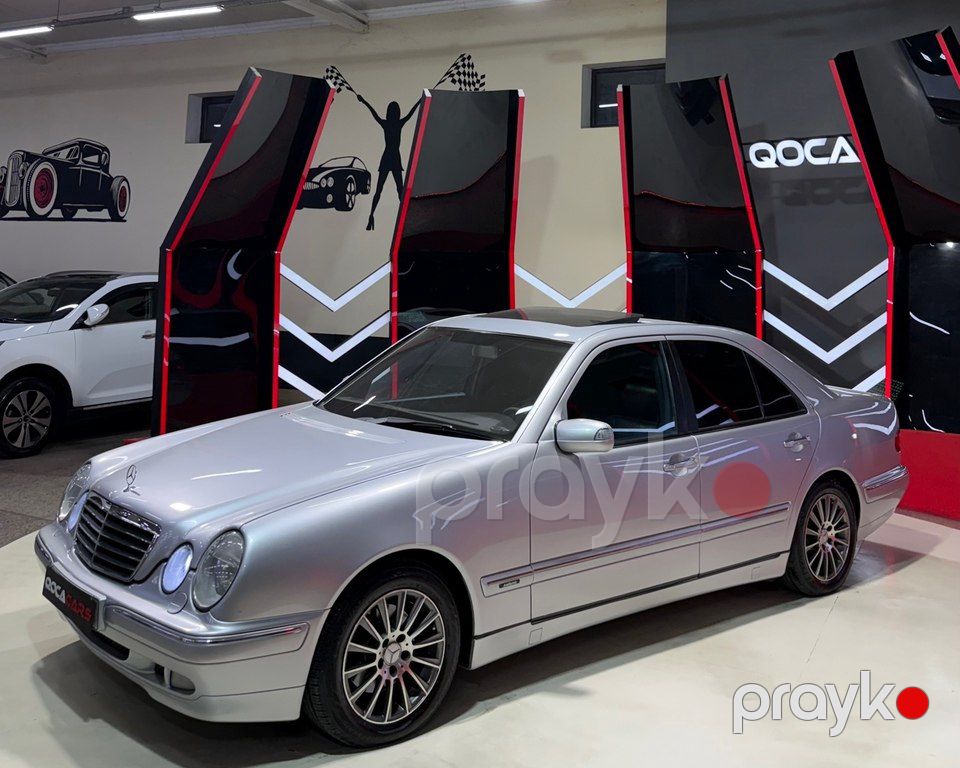 Mercedes E 320, 3.2 L, 2000 il, 277 077 km — Avtomobillər, Sumqayıt (2)