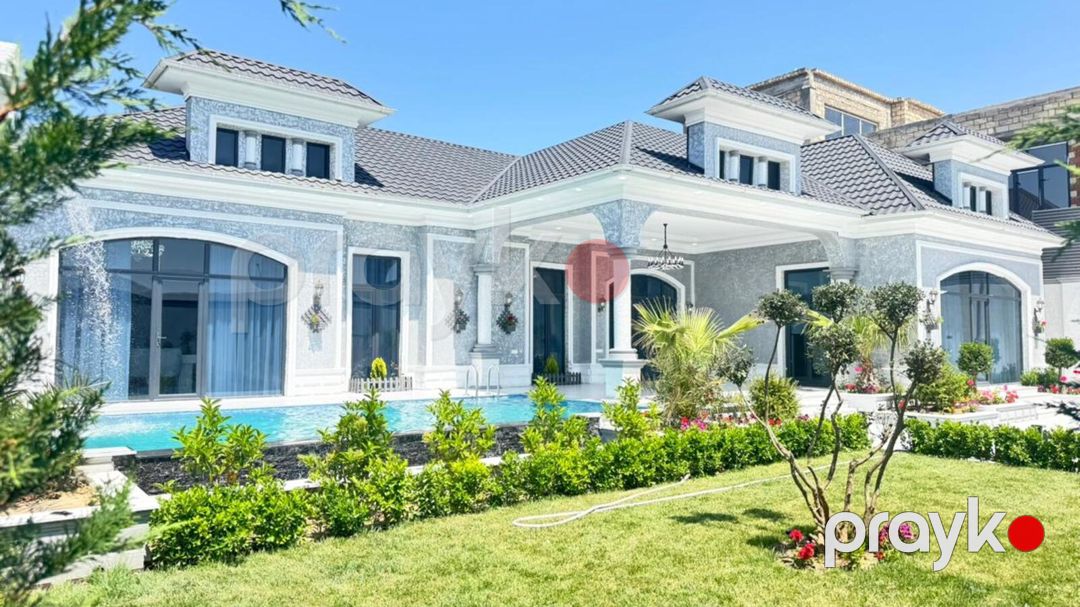 Satılır 5 otaqlı həyət evi/bağ evi 300 m² — Ev, villa, Bakı (10)