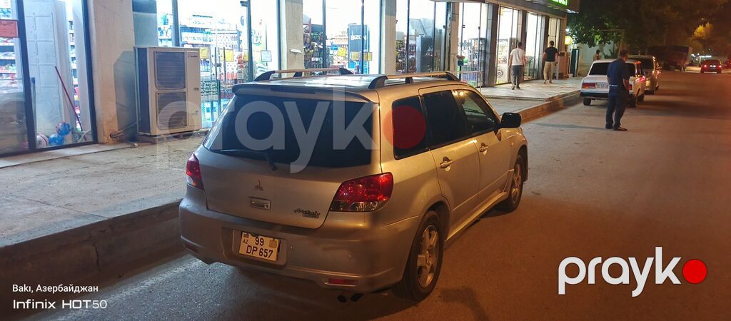 Mitsubishi Airtrek Yaxsi veziyyetdedir tekerler teze mator karopqa ela 99-DP-657 — Avtomobillər, Bakı (2)