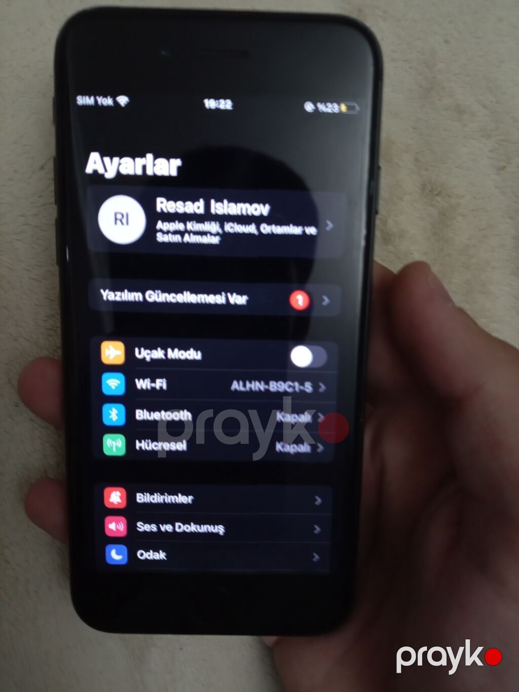 IPhone 7, 32 GB, Qara, Barmaq izi — Apple iPhone, Bakı (3)