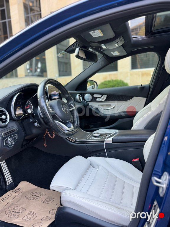 Mercedes C 300, 2.0 L, 2017 il, 138 000 km — Avtomobillər, Bakı (10)