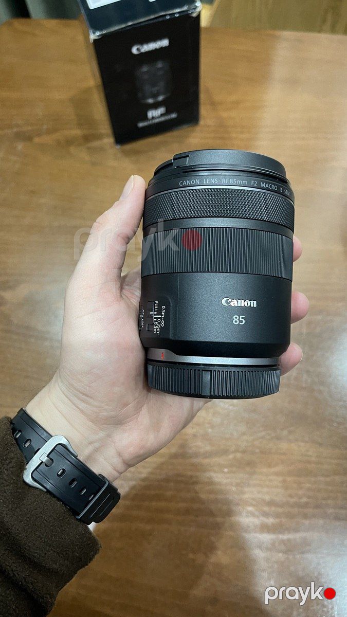 Canon RF 85 mm F2 macro lens — Foto və video texnikası, Bakı (2)