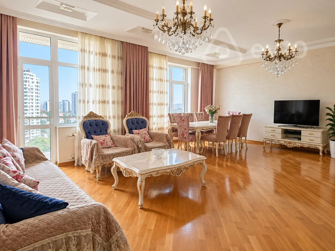 3 otaqlı mənzil, 116 m², Abdulvahab Salamzadə küçəsi Ənvər Hüseynov küçəsi kəsişməsi — Mənzil, Bakı (3)