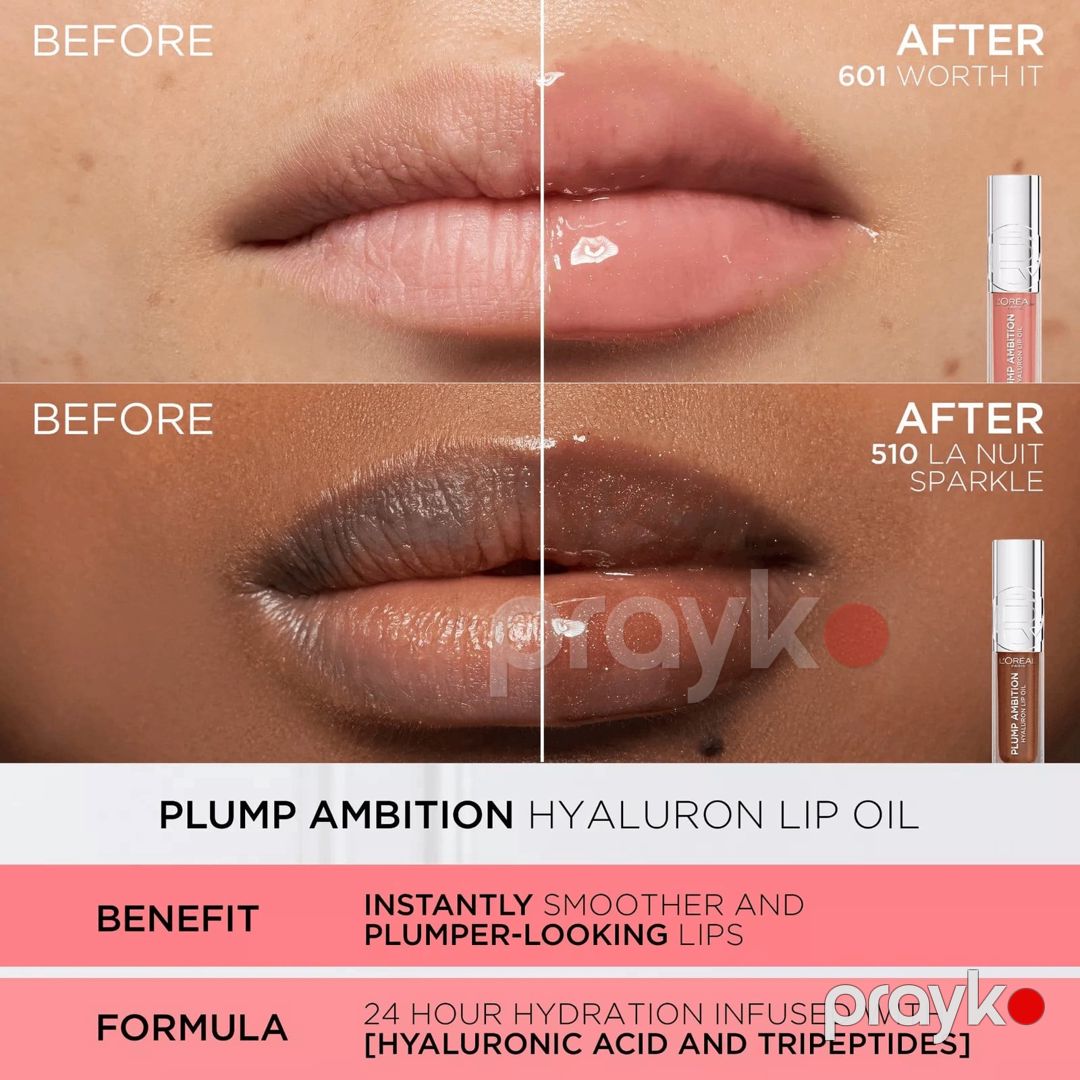 Dodaq üçün parıldadıcı L'Oréal Paris Plump Ambition 201 — Mallar, Bakı (3)