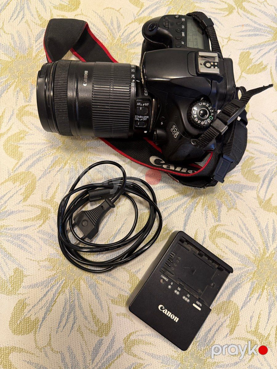 Fotoaparat Canon EOS 60D — Foto və video texnikası, Bakı (4)