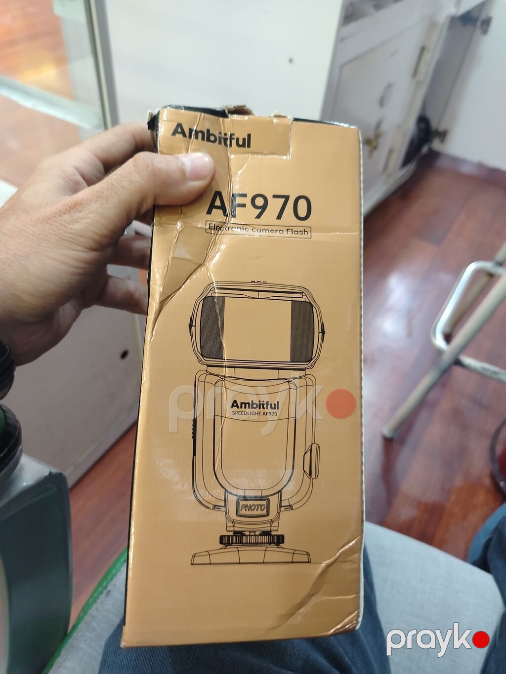 Ambitful AF970 Speedlight – fotoaparat üçün elektron flaş — İşıq avadanlığı və aksesuarlar, Masazır (4)