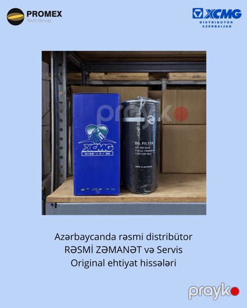 Avtokranların yağ filteri Xcmg 25 ton, 30 ton, 45 ton — Bakı